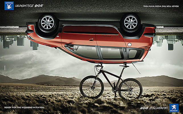 Las bicicletas en el mundo de la publicidad