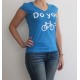 Camiseta chica Do you bike