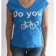 Camiseta chica Do you bike
