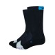 Calcetines Defeet Thermeator 6″ Black / Process Blue Tab on Ctr Back Top Cuff
