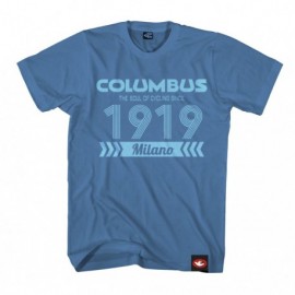 COLUMBUS 1919 T-SHIRT STELL BLUE