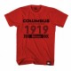 COLUMBUS 1919 T-SHIRT RED