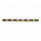 Izumi Track Chain - Jet Black / Gold