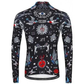 Maillot Largo Tatto Black - Cycology