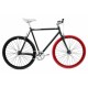 Fabric Bike MATTE BLACK & RED