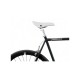 Fabric Bike MATTE BLACK & RED