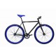 Fabric Bike MATTE BLACK & BLUE