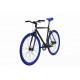 Fabric Bike MATTE BLACK & BLUE