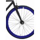 Fabric Bike MATTE BLACK & BLUE