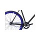 Fabric Bike MATTE BLACK & BLUE