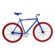 Fabric Bike BLUE & RED