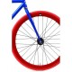 Fabric Bike BLUE & RED
